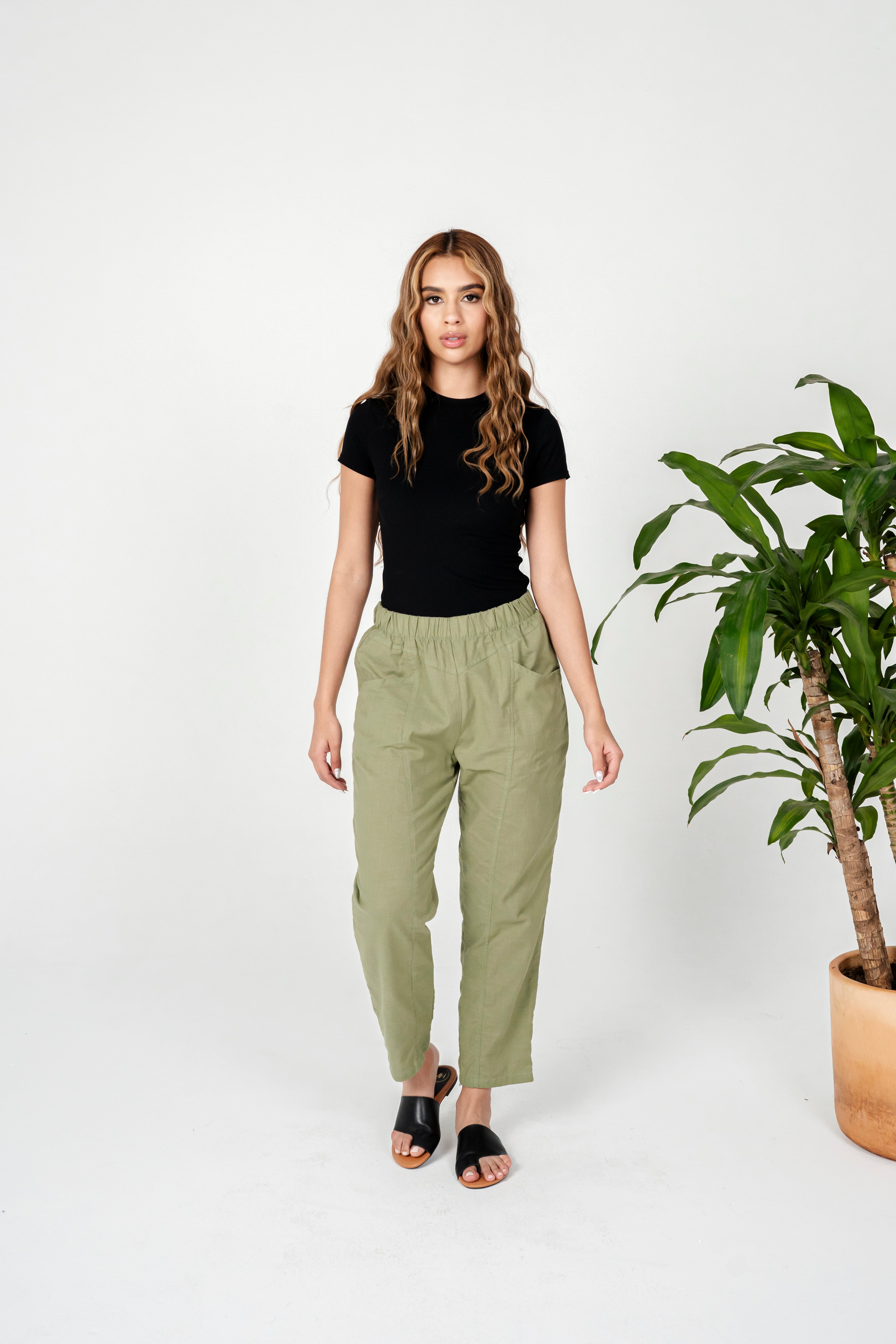 PANTALON ROXANA VERDE