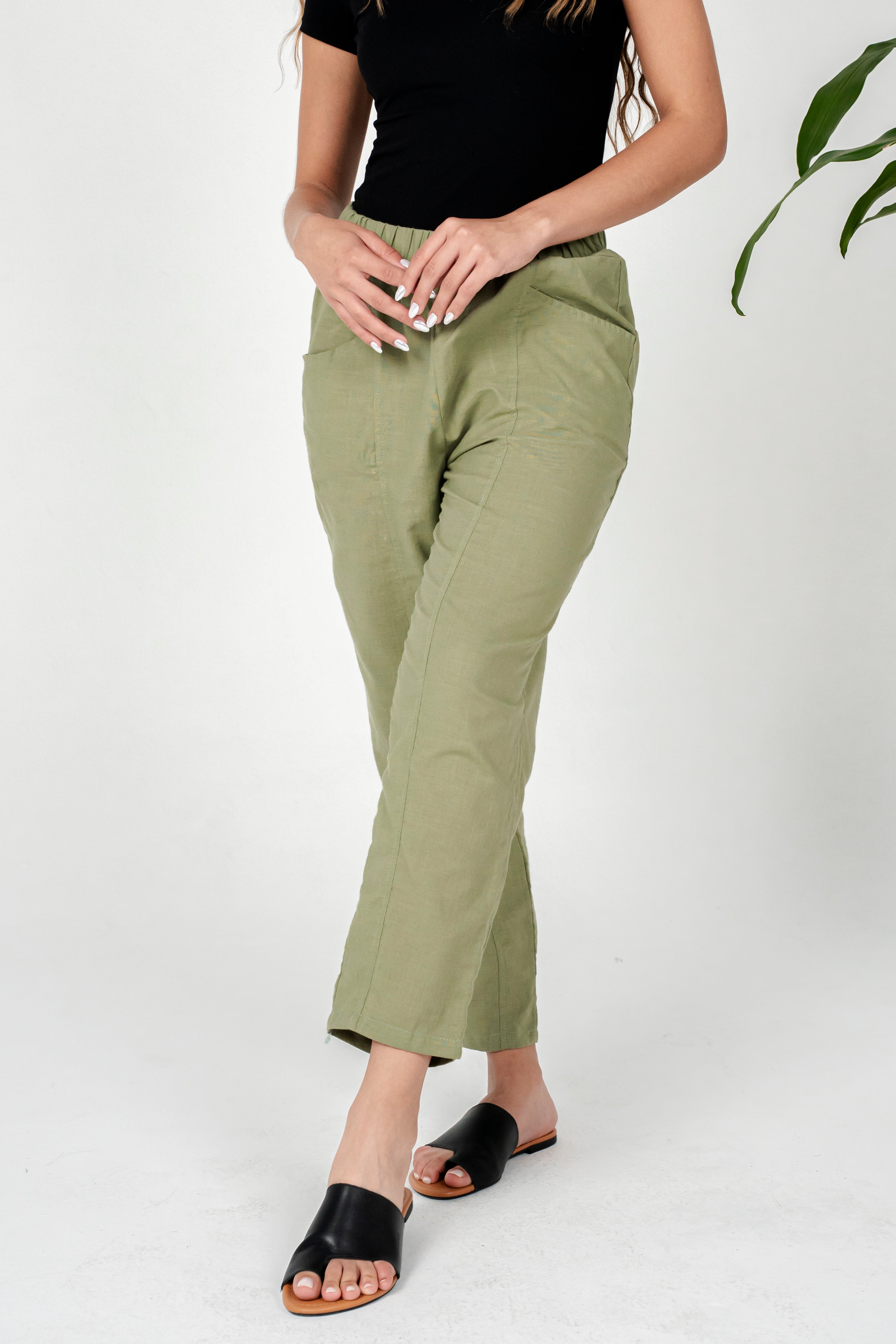 PANTALON ROXANA VERDE