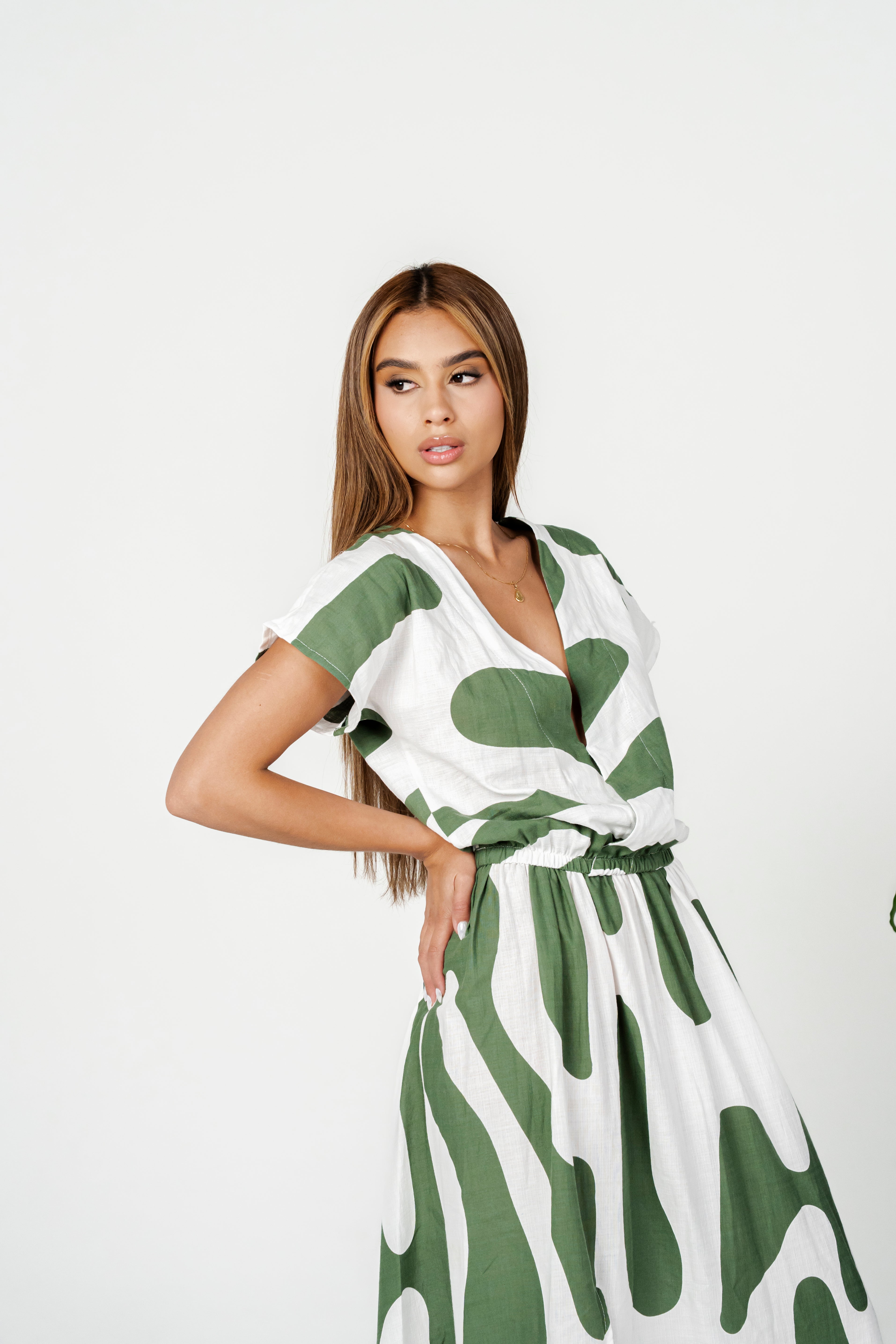 VESTIDO ATENEA VERDE