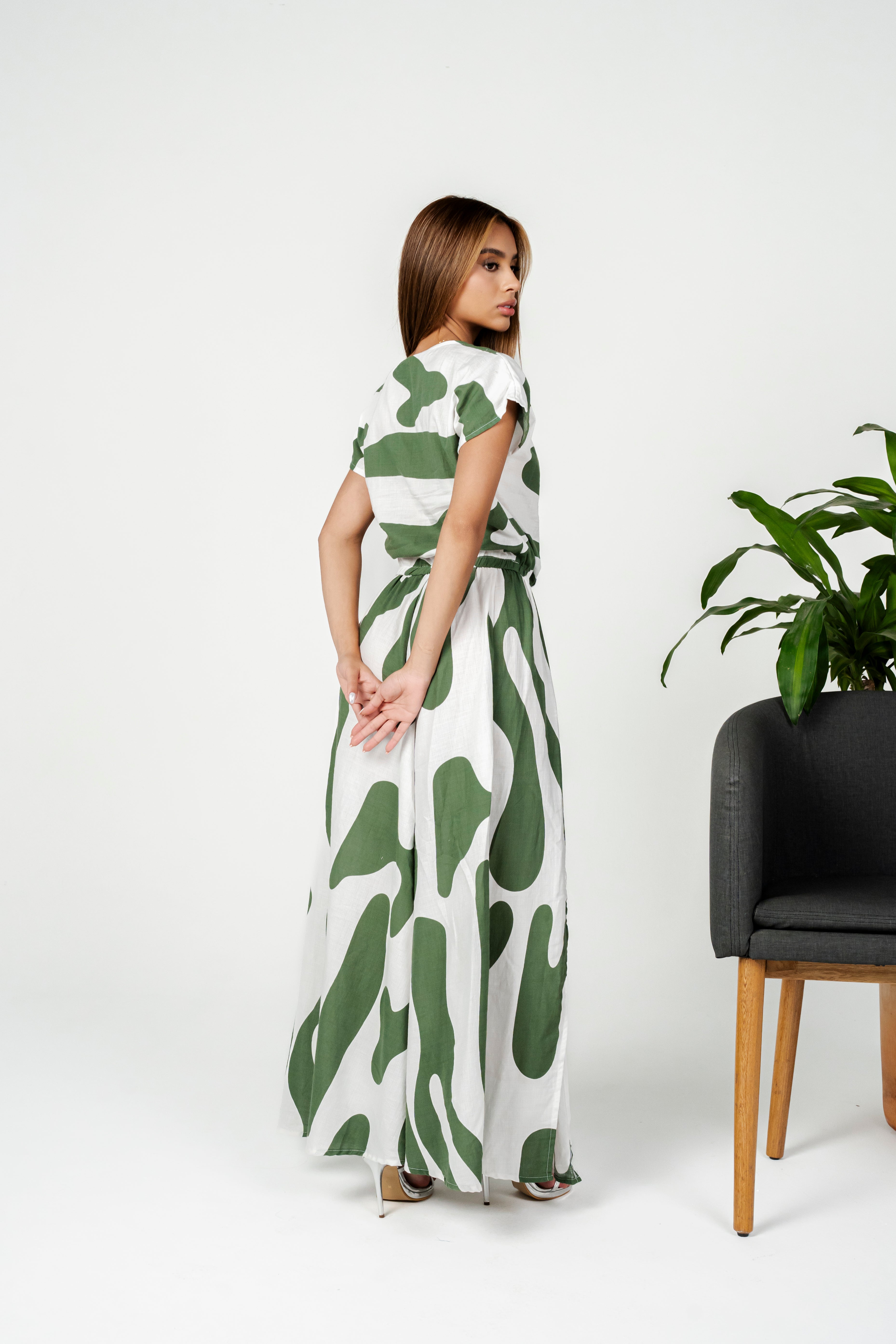 VESTIDO ATENEA VERDE