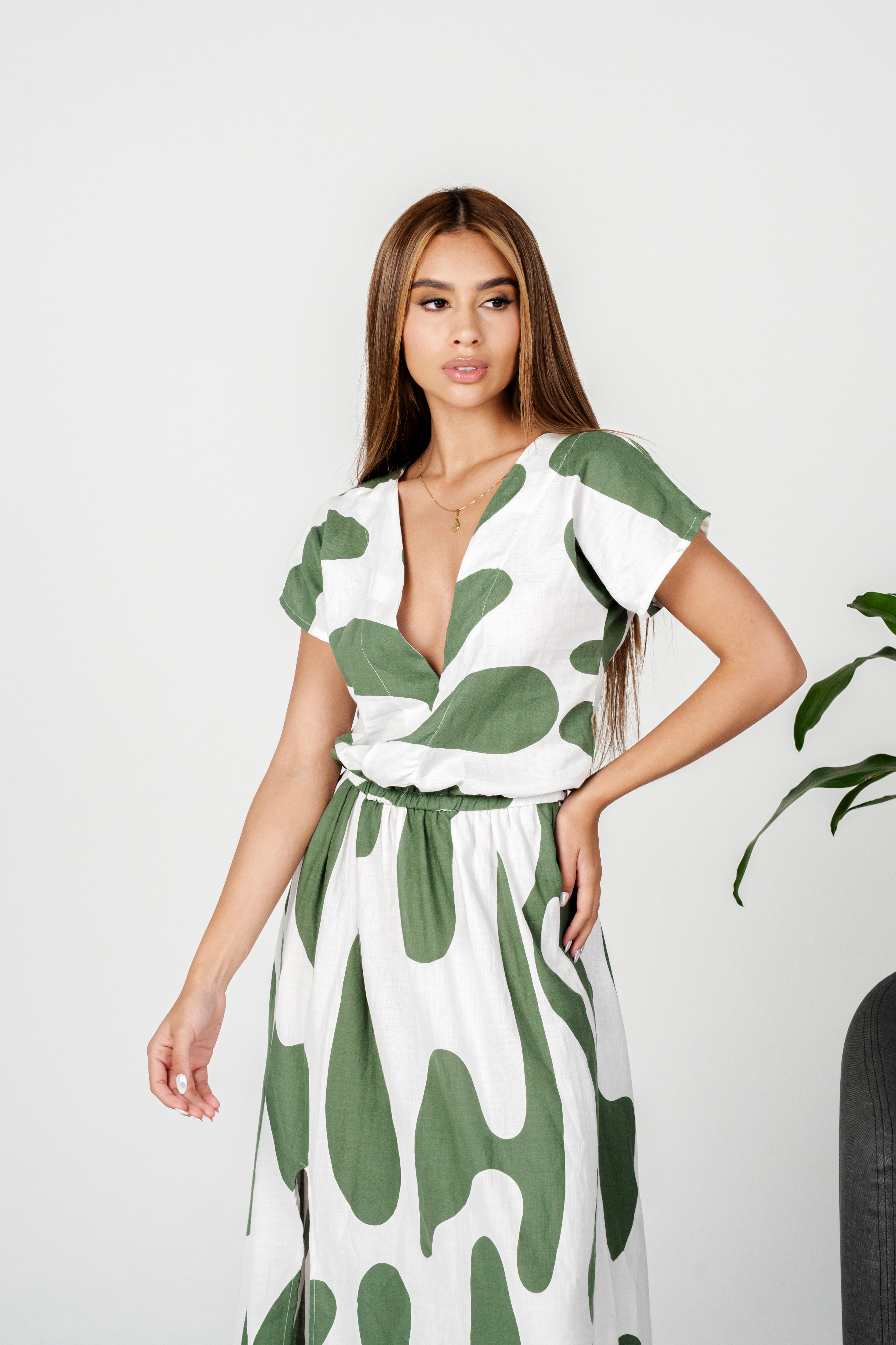 VESTIDO ATENEA VERDE