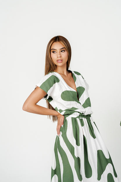 VESTIDO ATENEA VERDE