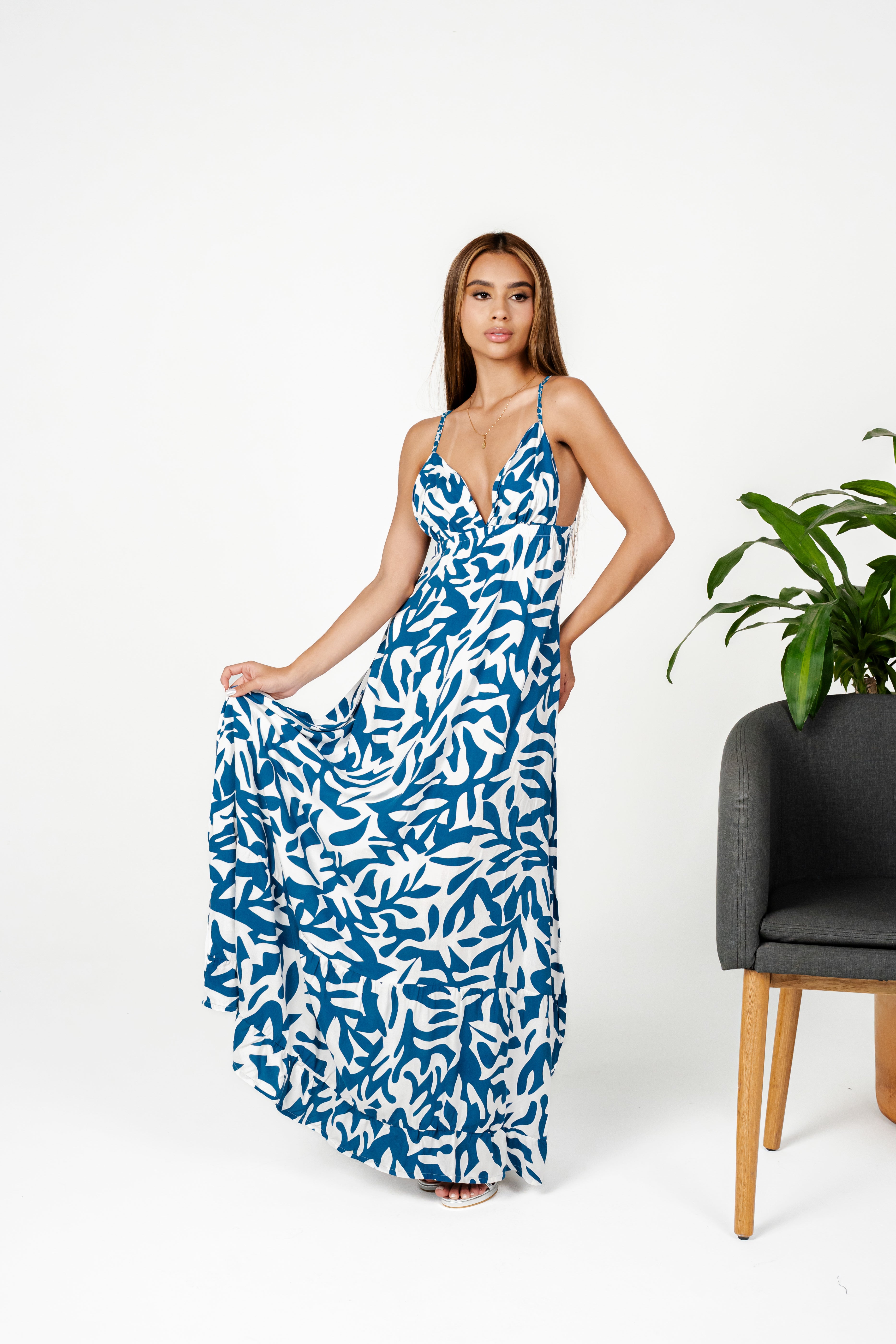 VESTIDO ERIN AZUL